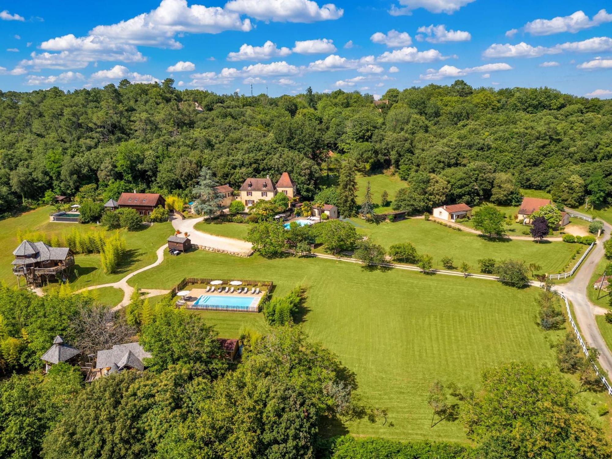 Carsac-Aillac Domaine De Campagnac - Spa & Sauna المظهر الخارجي الصورة
