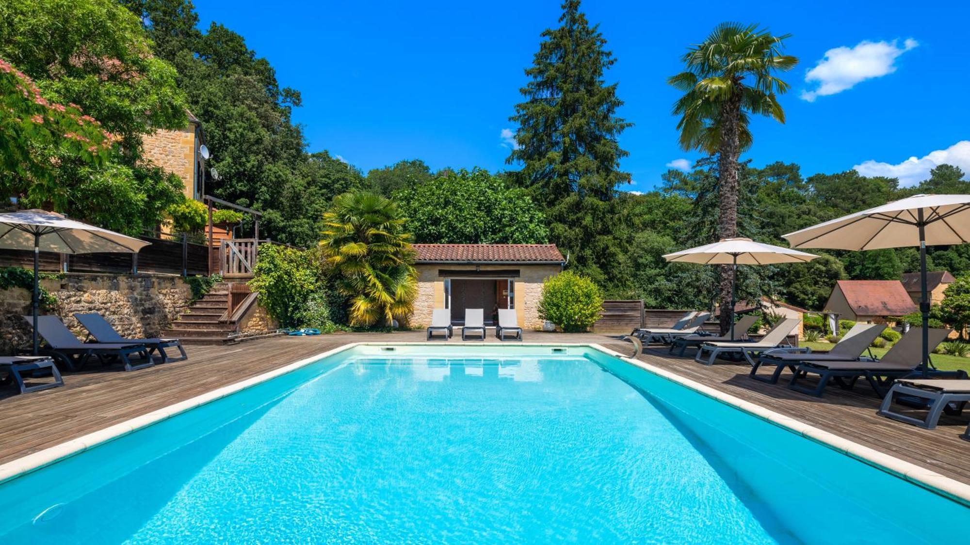Carsac-Aillac Domaine De Campagnac - Spa & Sauna المظهر الخارجي الصورة